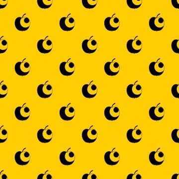 Apple pattern vector Stock Illustration