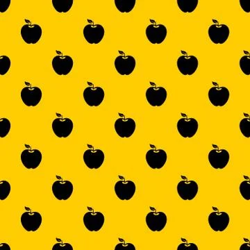 Apple pattern vector イラスト素材