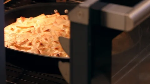 Apple pie baking Stock Footage 96044722
