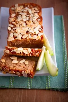 Apple Pie with Cinnamon Stock Photos