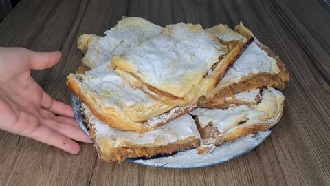 Apple Pie Display  Stock Footage 171474539