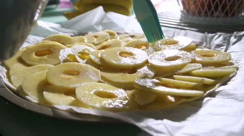 Apple pie Stock Footage 49743707