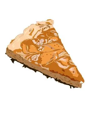 Apple pie Stock Illustration