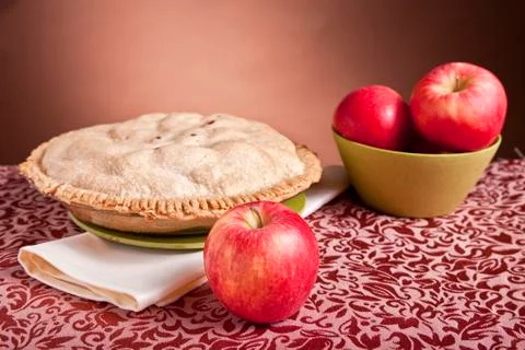 Apple pie Stock Photos