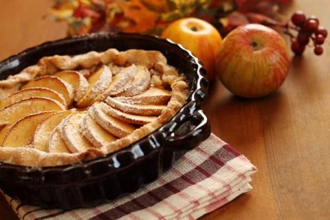 Apple pie Stock Photos