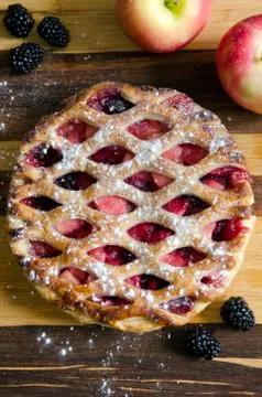 Apple pie Stock Photos