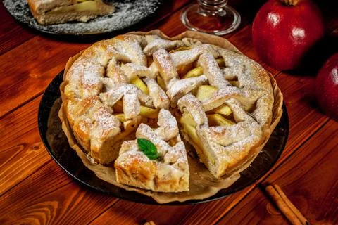 Apple pie Stock Photos