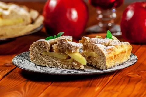 Apple pie Stock Photos