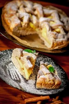 Apple pie Stock Photos