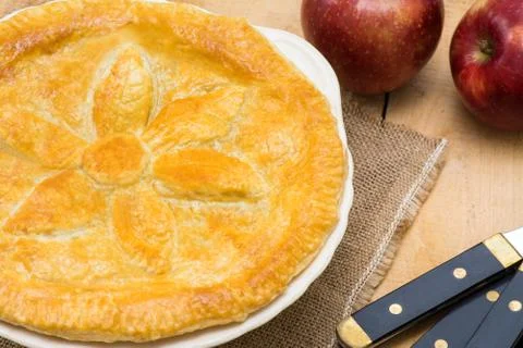 Apple pie Stock Photos