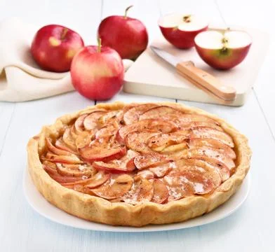 Apple pie Stock Photos