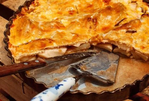 Apple pie Stock Photos