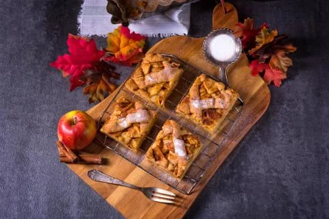 Apple pie Stock Photos