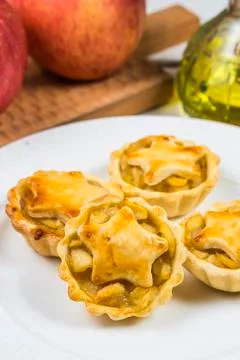 Apple pie Stock Photos