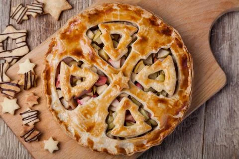 Apple pie Foto stock