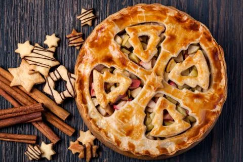 Apple pie Stock Photos