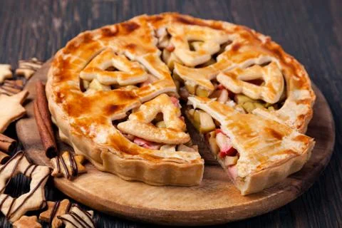 Apple pie Foto stock