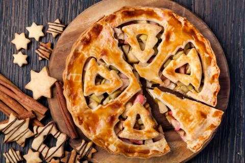 Apple pie Stock Photos