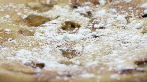 Apple pie serving Stock Footage 96044978