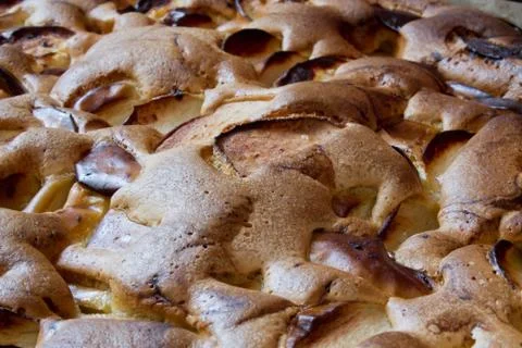 Apple pie texture Stock Photos