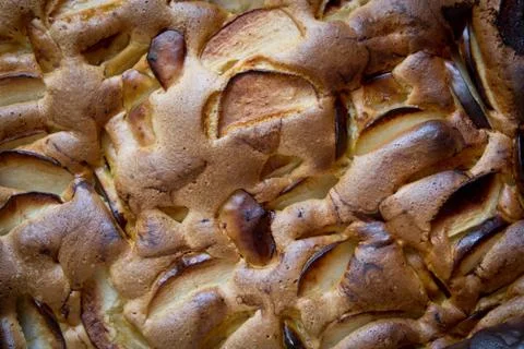 Apple pie texture Stock Photos