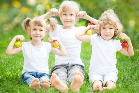 Apple is power Stock Photos