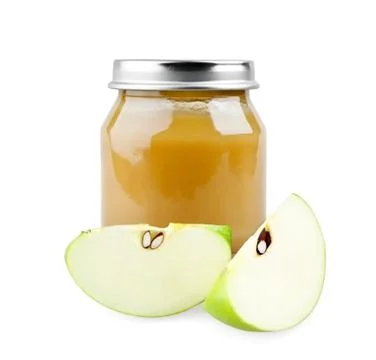 Apple puree Stock Photos