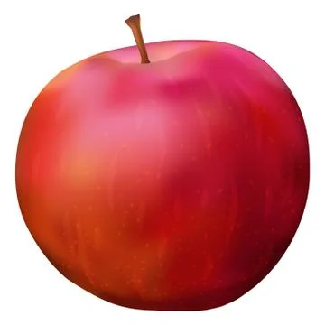 Apple red Stock-Illustration