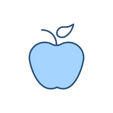 Apple related vector icon. Stock Illustration