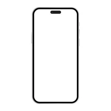 Apple released its new iPhone 16 pro mock up of the new mobile phones in vect Stock Illustration