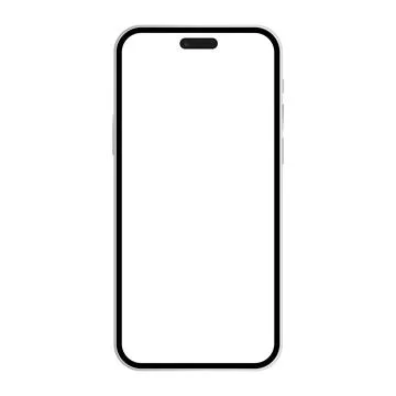 Apple released its new iPhone 16 pro mock up of the new mobile phones in vect Stock Illustration