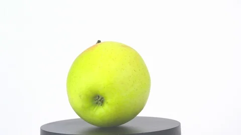 Apple rotates in a circle.2 Stock Footage 122764274