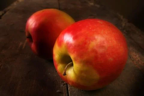 Apple rustic Stock Photos