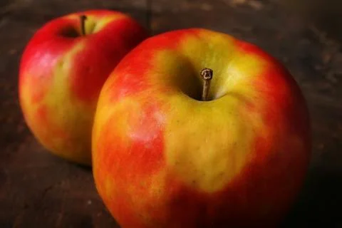 Apple rustic Stock Photos