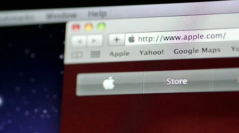 Apple Safari internet browser Stock Footage 46513290