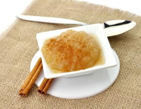 Apple sauce Stock Photos
