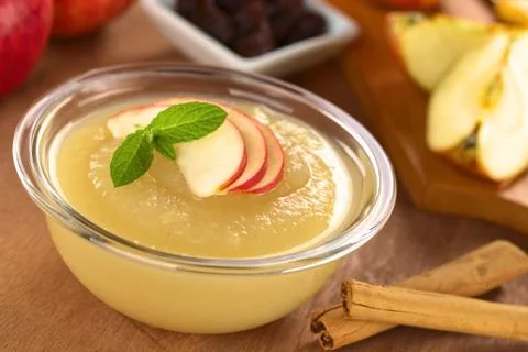 Apple sauce Stock Photos