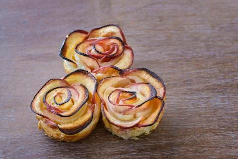 Apple shaped rose Stock Photos