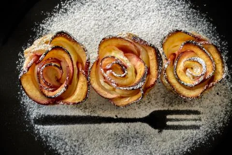Apple shaped rose Foto stock