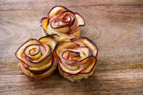 Apple shaped rose Stock Photos