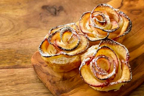 Apple shaped rose Stock-Fotos