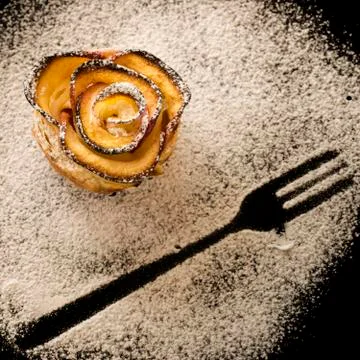 Apple shaped rose Stock Photos