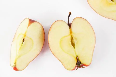 Apple silce Stock Photos