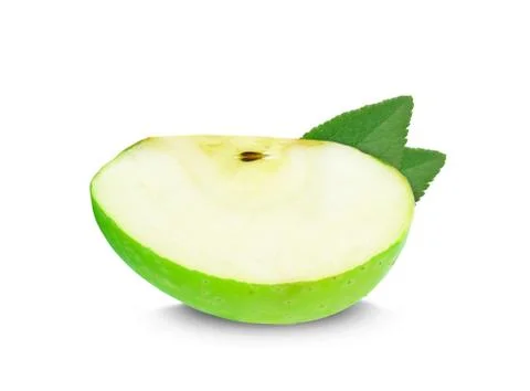 Apple slice Stock Photos