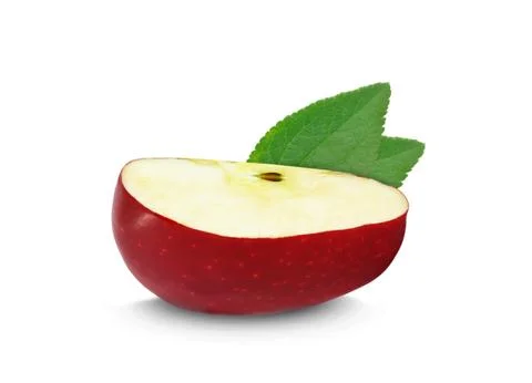 Apple slice Stock Photos