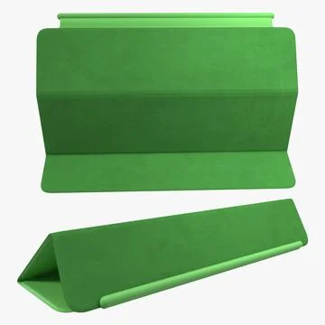 Apple Smart Cover Ipad Air Green 3D Model 3D Model