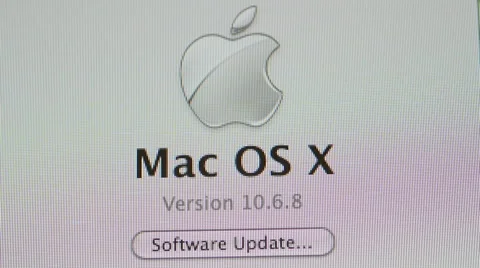 Apple Software Update Stock Footage 46517620