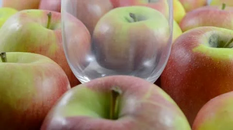 Apple spritzer Stock Footage 12283092