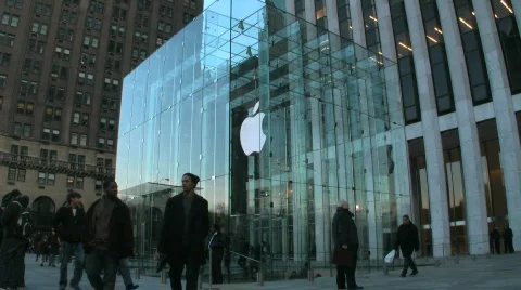 Apple Store Stock Footage 694759