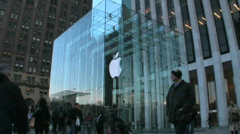 Apple Store Stock Footage 694761